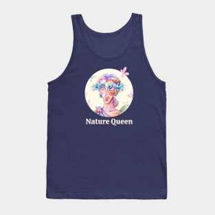 Nature Queen Watercolor Tank Top